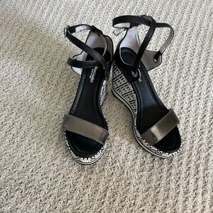 NeroGiardini Platform Wedge Sandal